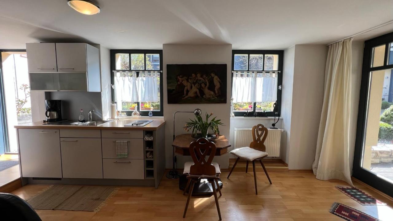 Ferienwohnung Im Stadionischem Hof Walluf Buitenkant foto